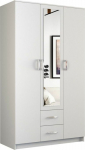 Topeshop ROMAN WARDROBE MIRROR 120cm WHITE