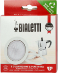 Bialetti Uszczelka (3 szt.) + strainer for aluminum coffee makers Bialetti 9tz