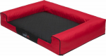 Hobbydog Den Victoria - Red with a black mattress XXL