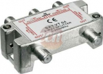 Wentronic Goobay Signal splitter SAT splitter 1x F / 4x F 5-2500MHz (67003)