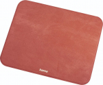Hama 00054169 Velvet Mouse Pad coral, Red