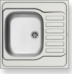 Valamu Pyramis INTL 60X60 1B 1D F kauss vasakul