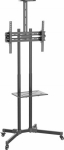 Techly Mobile stand do TV 37-70cali, 50kg, 2 shelves