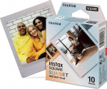 Fujifilm Instax Square Sunset Instant Film, 10 Sheets