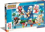 Clementoni Puzzle 24 elements Maxi Sonic
