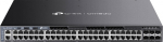 TP-LINK Switch SG6654XHP 48xGBit /6x10Gbit PoE+ Managed Layer 3 +++ Rack Mountable, Omada SDN, 4 Fans