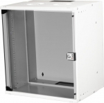 Equip 19" Wall housing glass door ECO 540x400mm 12U grau