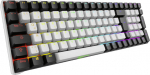Sharkoon SKILLER SGK50 S2 - Tastatur - 96% - Hintergrundbeleuchtung - USB - QWERTZ - Deutsch - Tastenschalter: Gateron Yellow (Hot-swappable)