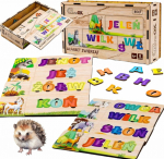 PuzzleOK Puzzle Animal Alphabet Puzzle Learn to Write Read Animals