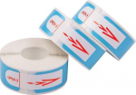 Hismart Labels for Thermal Label Printer, 30mm x 12mm, 3 rolls