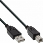 Cable USB InLine USB-A - USB-B 1 m Czarny (34511X)