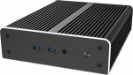 Akasa Newton AC UCFF housing for Intel NUC 13 Pro with i3, Fanless - schwarz