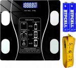 Bathroom scale Bounn Scale &Aring; bathroom analytical black