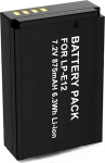 Extra Digital Canon, battery LP-E12