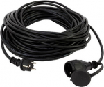 REV extension IP44 50m black