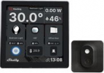 Shelly Wall Display black touchscreen + BLU H&T sensor