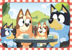 Ravensburger Puzzle: Bluey and the Heeler family (2x12pcs) (12004111)