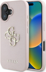 Guess Grained Big 4G Logo Small Classic Logo Protective cover for Apple iPhone 16