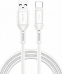 Kabel USB WiWU USB-A - USB-C 1 m White