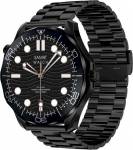 Smartwatch VELTORI VT150-1 with Silicone Strap + Black Bracelet / black