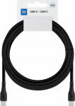 Kabel USB Bluestar USB-C - USB-C 2 m Czarny