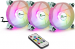 Inter-Tech fans 120*120*25 ARGUS RGB-FAN SET RS-06 retail
