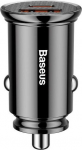 Baseus Circular PD QC4.0+ 5A 30W (czarna) - Car Charger
