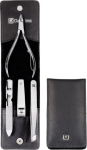 Zwilling Manicure & Pedicure 4-Pc with Nail Clipper, Leather