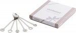 Sambonet New Portafortuna Inox 6 Party Spoon Set