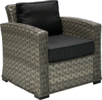 Armchair GENEVA, grey
