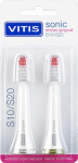 Vitis Head Electronic Toothbrush Head Vitis Sonic S10/S20 Gingival 2 Pieces