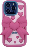 Slowmoose Pouches CASE 3D CUTE BOW IPHONE 13 PRO standard