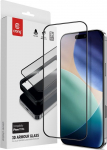 Crong 3D Armour Glass - tempered glass iPhone 17 Pro + installation frame