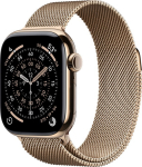 Apple Watch 11&nbsp;5G 42mm&nbsp;Gold Ti, Gold Milanese Loop