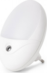 Entac Night light 0.5W Oval CW White twilight sensor
