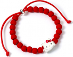 The Carat Shop Ltd Carat Shop Hello Kitty - Red Bead Bracelet with Hello Kitty - Charm (HKBB0001)