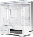 Thermalright TL-M10 Vision PC-Geh&auml;use, Mini-housing, mATX, RGB, Tempered Glass - wei&szlig;