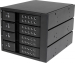 StarTech.com 4 BAY 3.5IN SATA / SAS HDD, TRAYLESS MOBILE RACK BACKPLANE