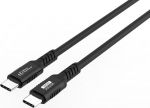 MicroConnect USB-C to USB-C cable Premium, Liquid silicone, 100W