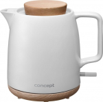 Conceptronic Veekeetja Concept, keraamiline, valge 1L