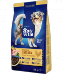OPTIVITAL With fresh chicken - dry dog food - 2.4kg