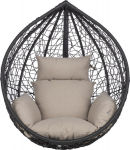 Cushion for hanging chair DROPLET beige