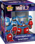 Funko Bitty Pop! Bitty Bots Marvel: What If&hellip;? - Captain America (Mech with Captain America) Vinyl Figure