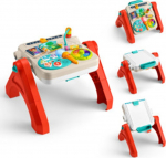 MATTEL Fisher-Price: Laugh and Learn - 4-in-1 Activity Table & Easel Playset (JLM96)