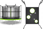 Garden trampoline Zipro Jump Pro with internal mesh 8FT 252cm + Accuracy Mat