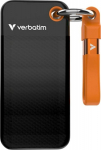 Verbatim 32418 Pocket SSD External Drive 256GB USB-C 3.2 gen.2 / black-orange