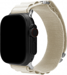 Mobilize Nylon Watch Band - Alpine - Titanium Connector - for Apple 38/40/41mm - Starlight