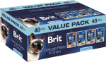 Brit Delicate Fillets in Gravy for Adult Cats mokra karma dla kota 48x85g