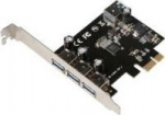MicroConnect 4 port USB 3.0 PCIe card, Main chip : VL805 4 external