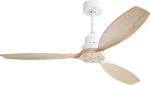 Extralink Nature Pure 52 Smart WiFi, ceiling fan, wood, app, 132cm